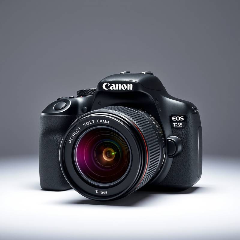 Image of a Canon EOS Rebel T8i DSLR Camera